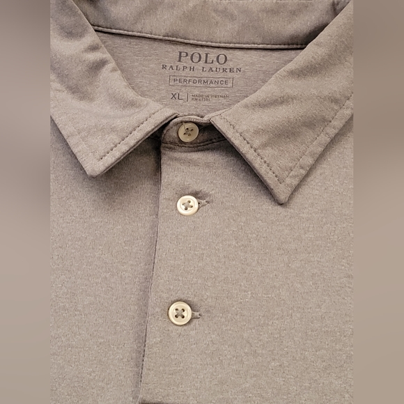 Ralph Lauren Pima Soft Grey Polo Shirt Size XL NWOT - Picture 9 of 11